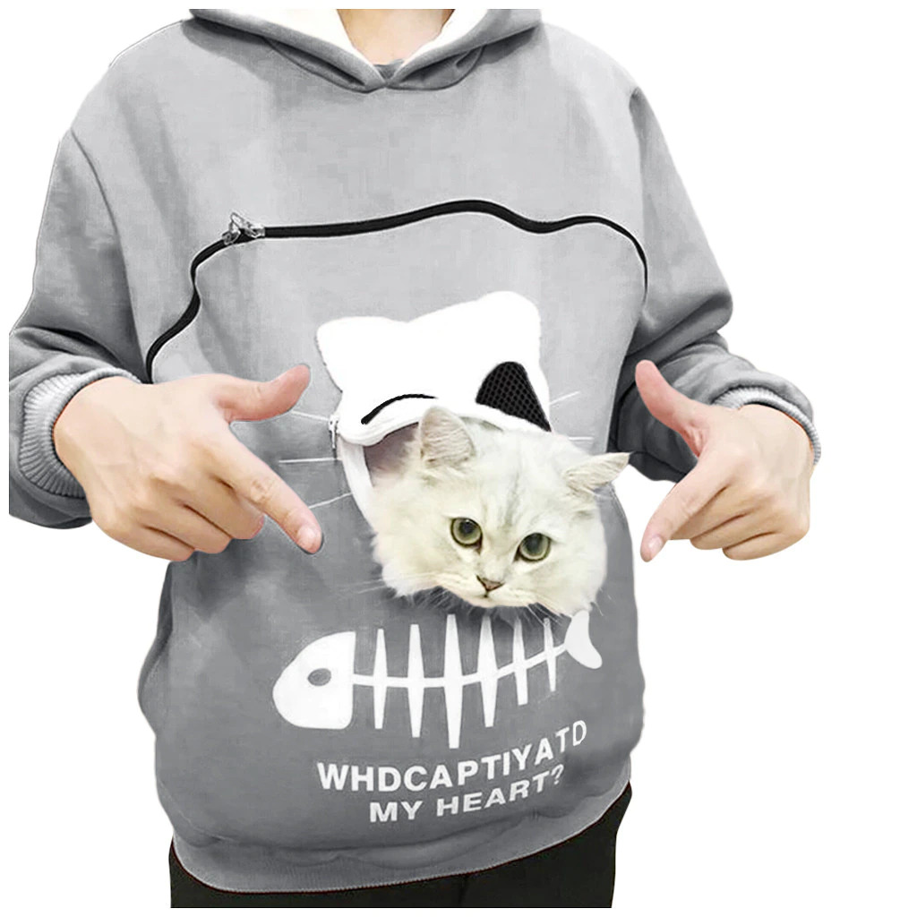 Cat Lovers Hoodie Cuddle