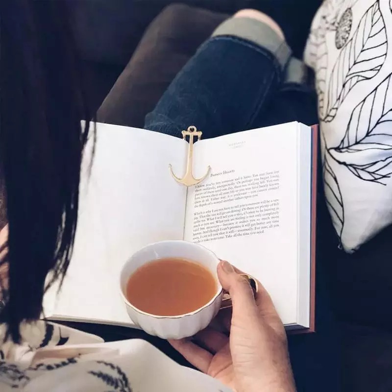 Metal anchor bookmark facebook shopify shppyy shopline wocommerce