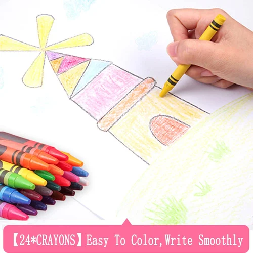 Deluxe 6 In 1 Art Creativity Set™ Kids Drawing Tools Watercolor